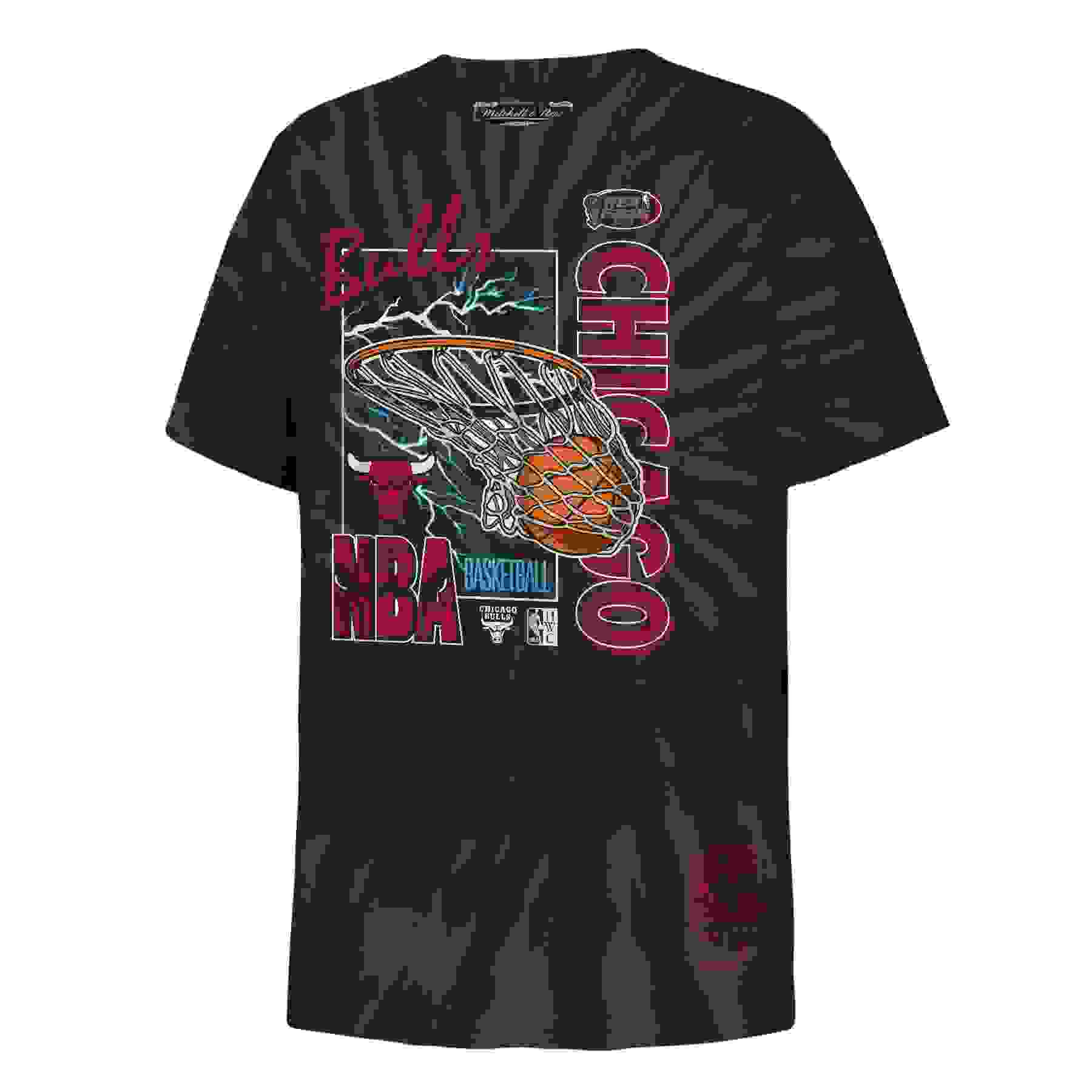 Genuine Stuff Chicago Bulls Basketball Big Boys' Black Tee